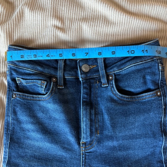 Free People We the Free Raw High Rise Jegging Skinny Jeans Size 26 - Picture 11 of 14